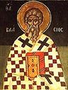 Martyr Blaise of Caesarea, in Cappadocia